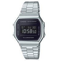 Casio CASIO Collection Retro Digital Steel Bracelet Watch A168WEM-1EF