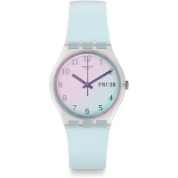 Swatch Ultraciel Blue Rubber Strap Watch GE713